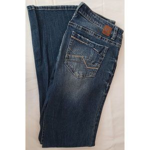 BKE ~ Stella ~ Boot Cut Stretch ~ Embroidered Back Pockets ~ Size 28 x 33.5